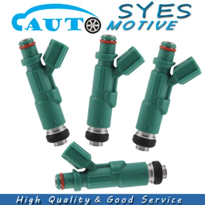 23250-21020 Set of 4 Fuel injectors For Toyota Echo Prius Scion XA XB 1.5L 01-09 - Image 1 of 4