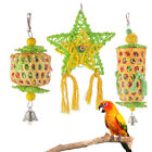 Product Foraging Shredder Tool Swing Bells With crinkled papers Bird Chew Toys