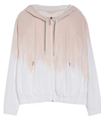 Chaqueta de Entrenamiento Zella Mujer Estilo Nube Juego M Blanco/Rosa Correr Cortavientos Nordy Foto 1 de 4