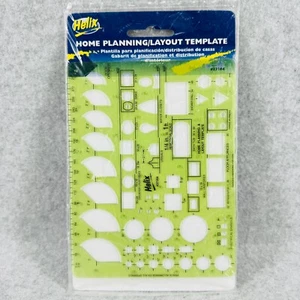 Helix Home Planning Layout Template 37164 Stencil 1/4 inch to 1 Foot Scale New - Picture 1 of 7