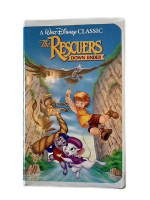 The Rescuers Down Under Black Diamond VHS Disney - Image 1 of 4