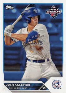 2023 TOPPS PRO DEBUT (#PD-154) - JOSH KASEVICH - Picture 1 of 2