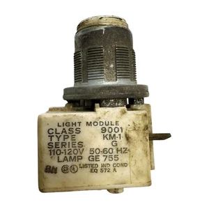Square D 9001-KM1G Series G 3-Position Light Module, 110-120V, 50-60Hz - Picture 1 of 6