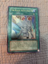 Yugioh Tri-Blaze Accelerator FOTB-EN041 Ultimate Rare Unlimited Edition NM