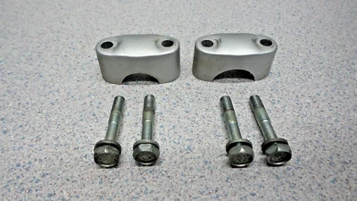 1991 YAMAHA PW80 PW 80 VINTAGE HANDLEBAR CLAMP TOPS - Image 1 of 4