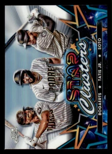 2023 Topps Cosmic Chrome #SC7 Fernando Tatis Jr./Juan Soto/Xander Bogaerts - Picture 1 of 2