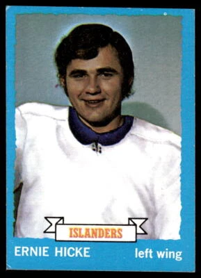 1973-74 Topps #18 Ernie Hicke New York Islanders - Image 1 of 2