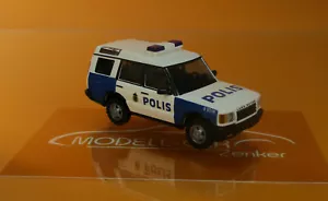 Busch 51921 PKW H0 Land Rover Discovery II Polis Schweden 1:87 NEU Modellauto - Picture 1 of 2