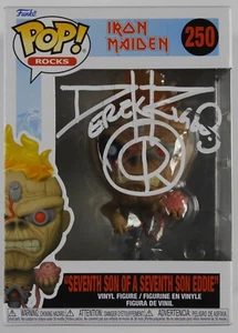 Derek Riggs JSA Autogramm signiert Eddie Iron Maiden FUNKO POP #250 - Bild 1 von 6
