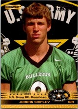 2010 Razor US Army All-American Bowl Jordan Shipley #119 Texas ROOKIE RC