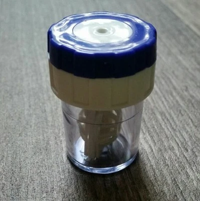 MARKENLOS Kontaktlinsen Behälter Reinigung Aufbewahrung Reinigungsgerät Waschmaschine Neu