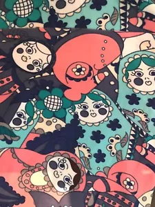 Neu mit Etikett Lularoe Leggings TC russische verschachtelte Puppen Paisley lila pink blau Häschen NEU - Bild 1 von 1