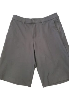 Mens Lululemon Commission Shorts Relaxed size 30 black warpstreme - Picture 1 of 3