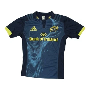 Camisa Munster Rugby Adidas Para Hombre Azul Marino | Ropa Deportiva Irlandesa De Colección - Imagen 1 de 3