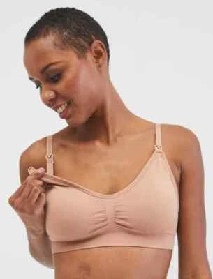 Motherhood Sz M Average Busted Clip Down Maternity Nursing Bra A-D Cups 98422 - Image 1 of 4