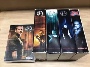 24 Seasons 1 -5 + 24:Redemption DVD Kieffer Sutherland - Picture 1 of 7