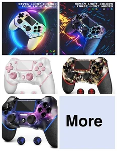 New Custom Design Wireless Controller for P-4 with Cable, Touchpad, Audio Jack - Picture 1 of 26
