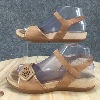 Sandalias Dansko Mujer 38 Blythe Tirantes Beige Cuero Gancho y Lazo 1112210600 Foto 1 de 4