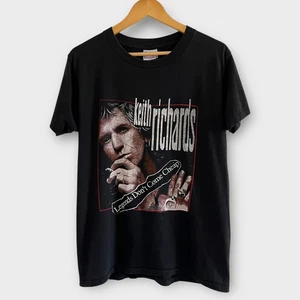 1988 Keith Richards "Talk Is Cheap" Vintage Tour Band Tee Shirt 80s 1980s - Bild 1 von 4