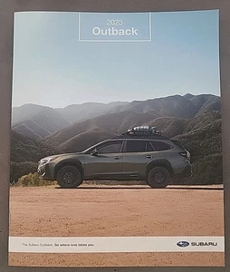 Folleto de sala de exposición de ventas Outback 2023 Subaru OEM envío gratuito nuevo.               - Imagen 1 de 2