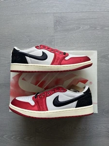 Size 10 - Trophy Room x Air Jordan 1 Retro OG SP Low Home Brand New - Picture 1 of 5