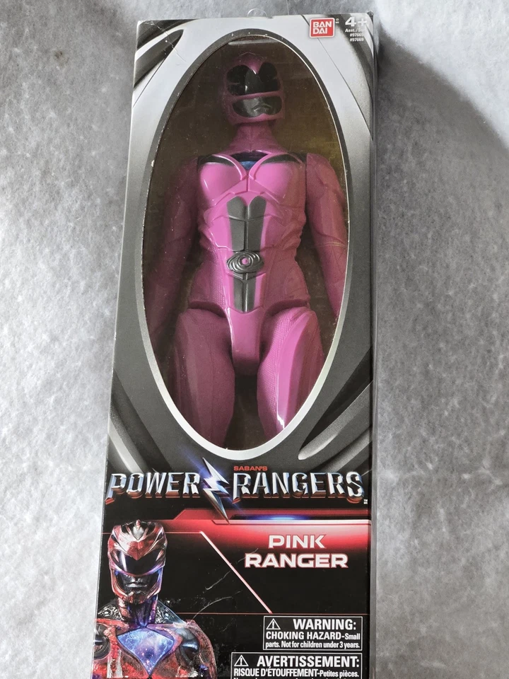 2017 Saban's Power Rangers Movie Bandai 12" Pink Ranger Action Figure Doll 97669