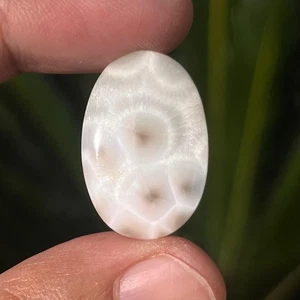 Cabujón Larimar Rosa Indonesia Natural 10,10 Ct - Cristal de Piedras Preciosas Thomsonita - Imagen 1 de 4