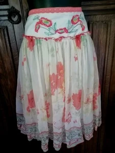 Joe Browns Women's summer knee length Skirt (30-32"waist) Size 12 - Picture 1 of 7