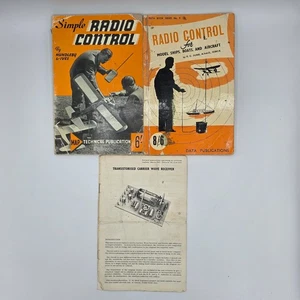1950s–60s Radio Control Manuals + 1965 MacGregor Receiver Leaflet – Vintage RC - Picture 1 of 24