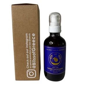 ALTES GRIECHISCHES HEILMITTEL ÖL für Gesicht Haut Haare Nägel 100 % rein organisch 4 Unzen versiegelt - Bild 1 von 4