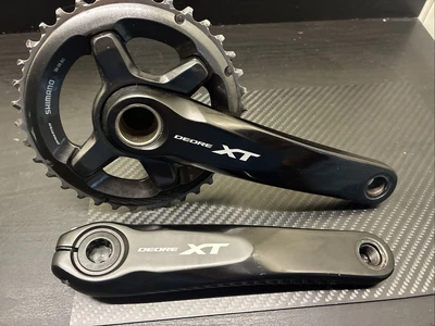 shimano deore xt crankset 36 tooth chainring 170mm - Image 1 of 4
