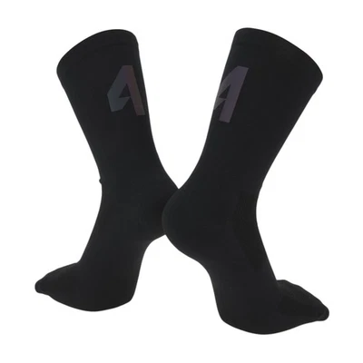 Calcetines Ciclismo Transpirables AntiFricción Talla L Negro 1 Par - Imagen 1 de 4