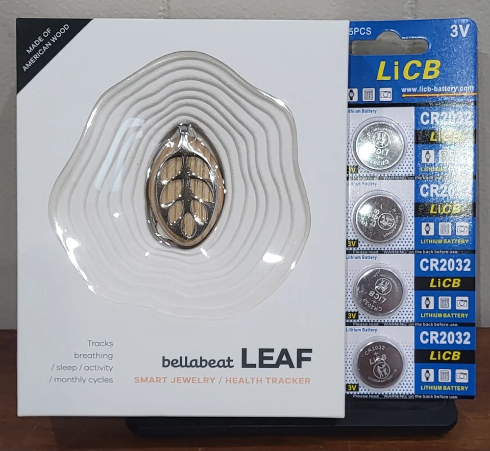 Bellabeat Leaf Health Tracker Joyería Inteligente Nueva Batería Instalada + 4 Extra  Foto 1 de 4