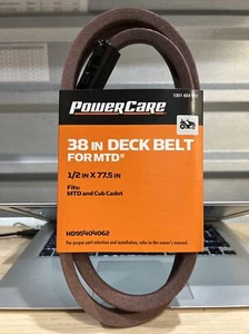 BRAND NEW!! Power Care 38" Deck Belt HD95404062 MTD & Cub Cadet Tractor Mower - Picture 1 of 2