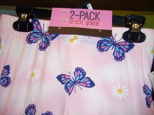 NWT STAR RIDE Two-Pack Girls Leggings - 1 print/1 solid - SIZE 10/12 - Picture 1 of 3