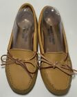 Minnetonka Double Deer Softsole Natural Deerskin Leather Moccasin Womens Size 9