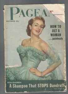 Pageant Magazine December 1952 Vampire Bats Red Grange Bing Crosby Eva Peron - Picture 1 of 2