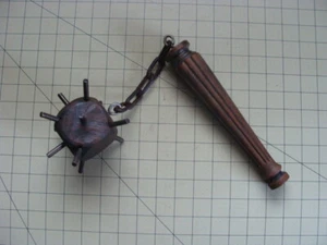 WOOD METAL MIDDLE AGES MEDIEVAL FLAIL - Picture 1 of 3