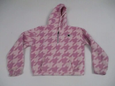 Hurley Jacket Girls XL Pink Long Sleeve Outdoor Fleece Hiking Hooded - Image 1 of 4