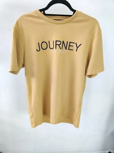 ANDEW 100MM Journey Together Mustard Yellow T-shirt Size Mens Large  - Picture 1 of 5