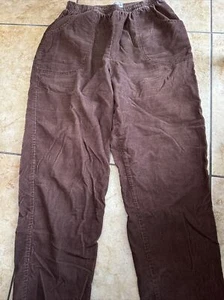 Cabin Creek Size 16p Corduroy Pants - Elastic Waist - Picture 1 of 3