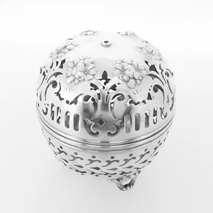 Antique Gorham Sterling Silver Reticulated String or Thread Holder - Picture 1 of 12
