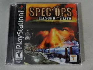Spec Ops: Ranger Elite Sony Playstation One PS1 PSX Game Complete Free Ship - Picture 1 of 3