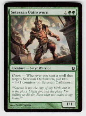 Born of the Gods #138 Setessan Oathsworn - Image 1 of 2