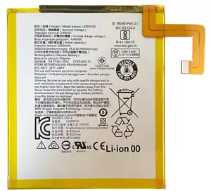 BATTERIA LENOVO TAB M10 HD TB-X306F X306L X306X L19D1P32 ZA6V0056SE ZA5T0302SE - Foto 1 di 1