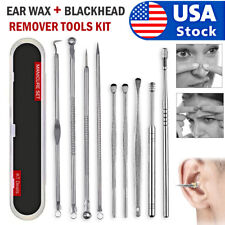 Blackhead Extractor Tools Acne Pimple Remover Tool Kit Comedone Spot Zit Popper