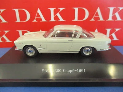 Die cast 1/43 Modellino Auto Fiat 2300 Coupe bianca 1961 by Starline - Immagine 1 di 4