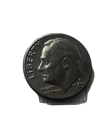 1983 D Roosevelt Dime with Several Errors Cover