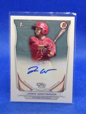 2014 Bowman Retail Prospect Auto Jamie Westbrook #PA-JW Auto - Image 1 of 2