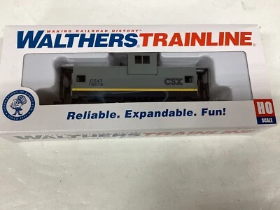 Walthers Trainline #931-1505 HO scale “CSX” caboose Rd. #16678 - Image 1 of 2